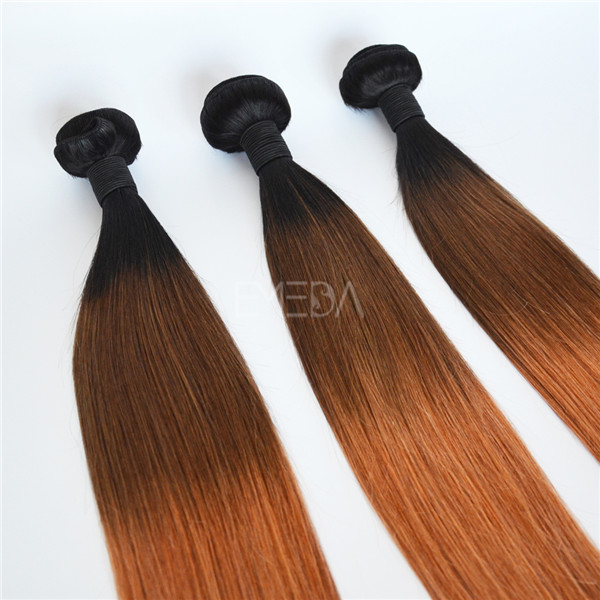 Peruvian 3 tone hair weft  LJ168